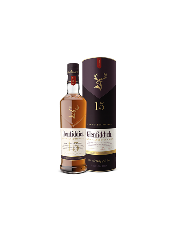 Whisky Glenfiddich 15YO 0,7L 40% w tubusie