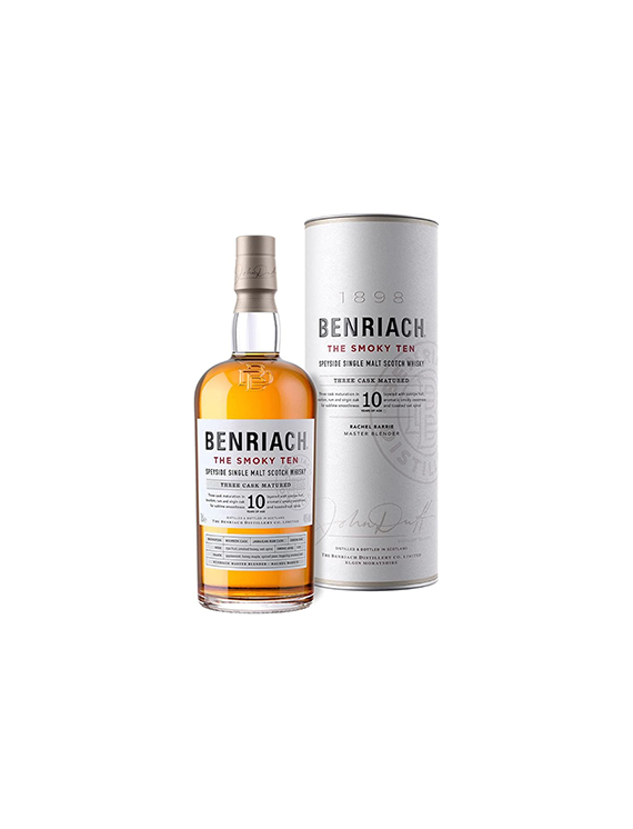 Whisky Benriach The Smoky Ten 10YO 0,7L 46% w tubusie