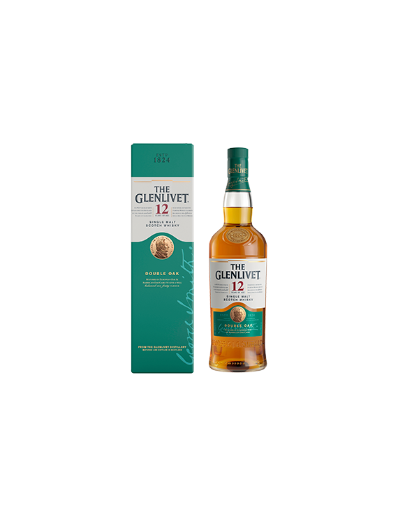 Whisky Glenlivet 12YO Double Oak 0,7L 40% w kartonie