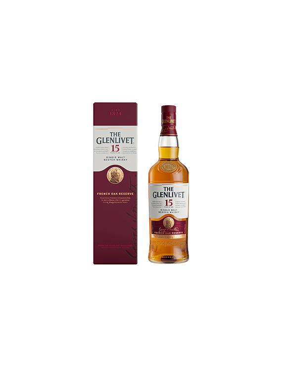 Whisky Glenlivet 15YO French Oak 0,7L 40% w kartonie
