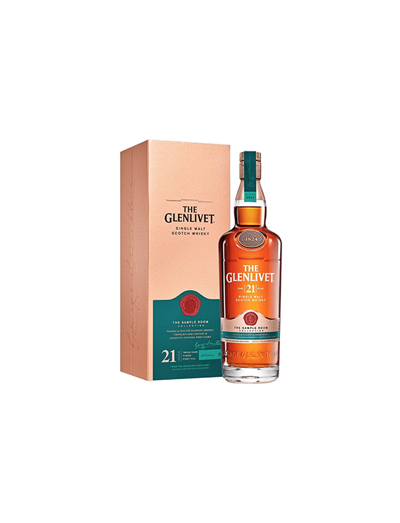 Whisky Glenlivet 21YO The Sample Room Collection 0,7L 43% w kartonie