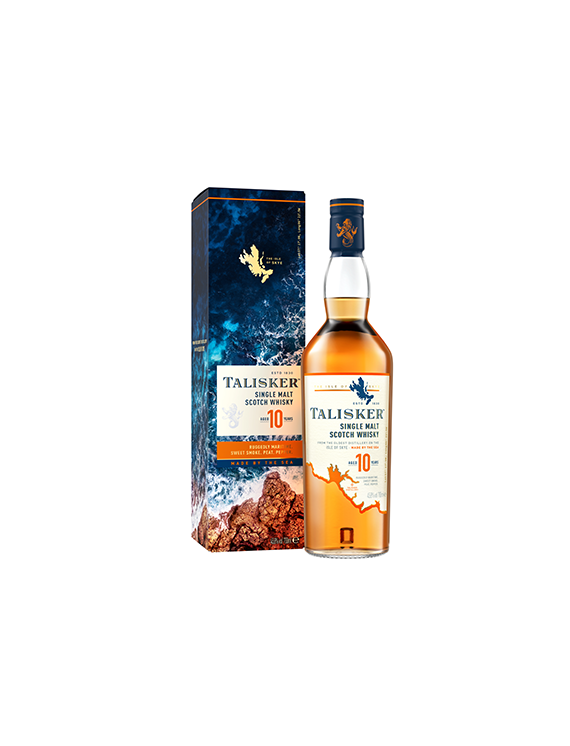 Whisky Talisker 10YO 0,7L 45,8% w kartonie