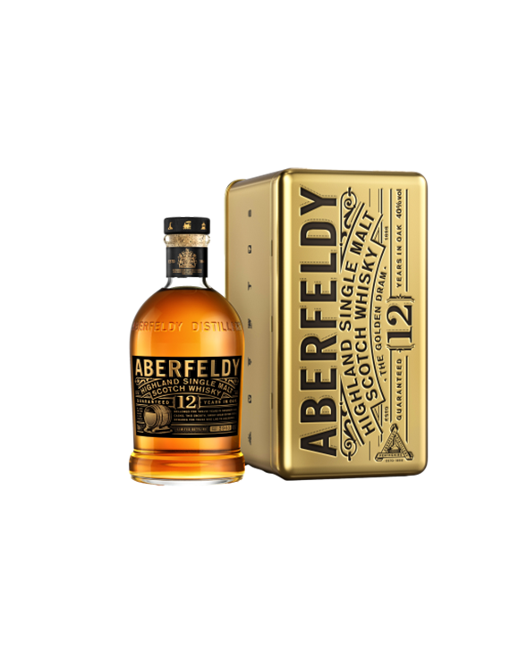 Whisky Aberfeldy 12YO The Golden Dram 0,7L 40%