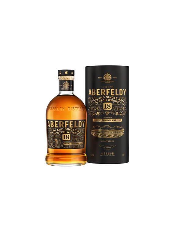 Whisky Aberfeldy 18YO Napa Valley Wine Cask 0,7L 43%