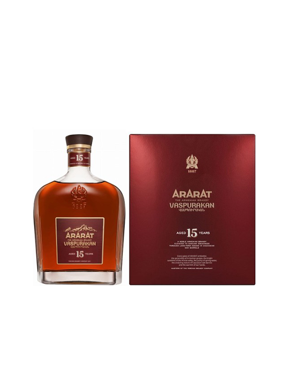 Brandy Ararat 15YO Vaspurakan 0,7L 40%