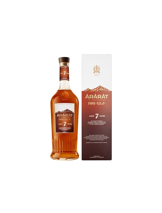 Brandy Ararat 7YO Ani 0,7L 40%