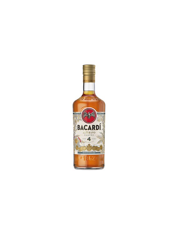 Rum Bacardi 4YO Anejo Cuatro 0,7L 40%