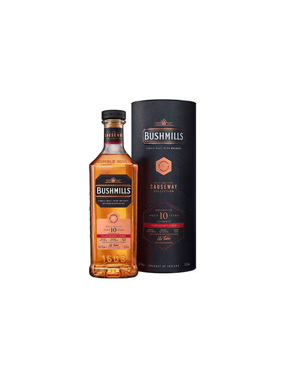 Whiskey Bushmills 10YO Plum Brandy Cask Finish 0,7L 59,6%