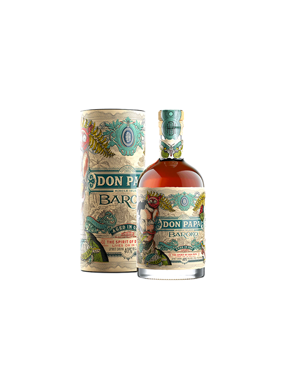 Rum Don Papa Baroko z tubą