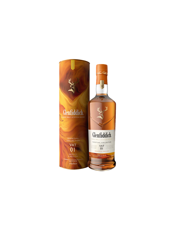 Whisky Glenfiddich Perpetual Collection VAT 01 w tubie