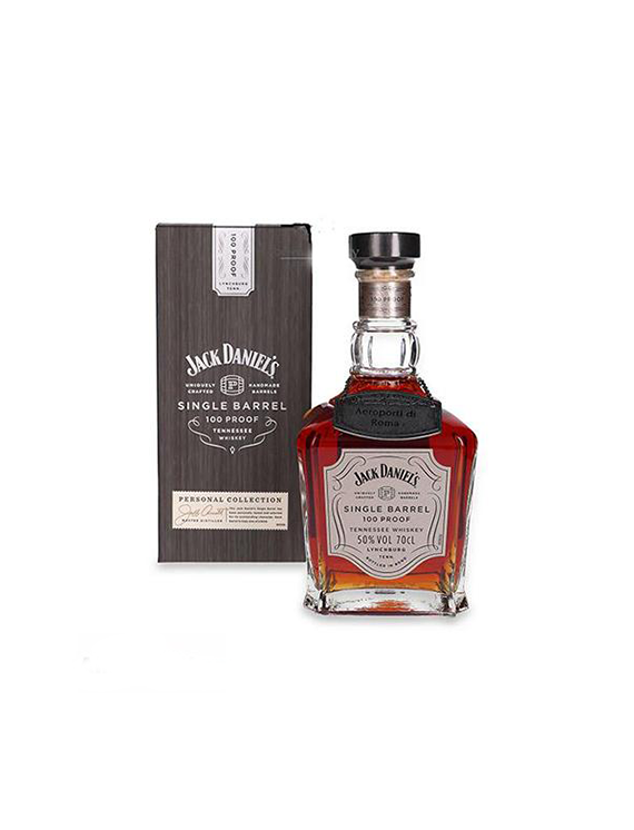 Tennessee Whiskey Jack Daniel's Single Barrel Aeroporti Di Roma 0,7L 50%