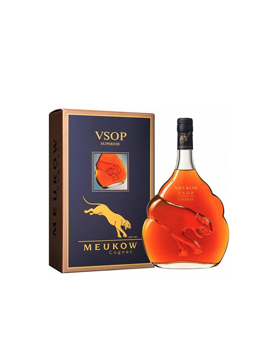 Koniak Meukow VSOP Clear Panther 0,7L 40%