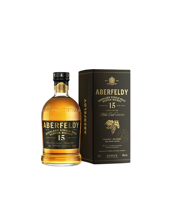 Whisky Aberfeldy 15YO Old Bolgheri 0,7L 46%