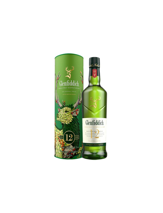 Whisky Glenfiddich 12YO Festive Edition 2024 0,7L 40%