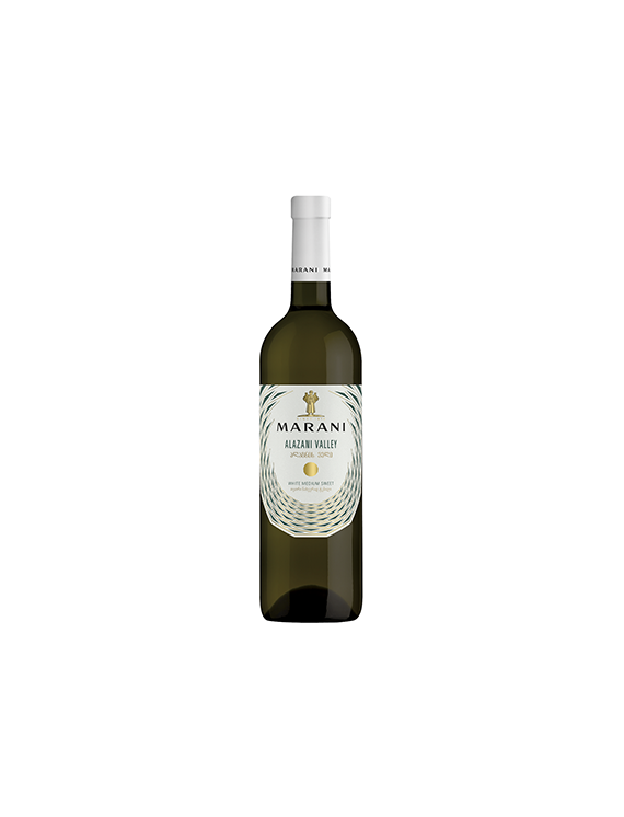 Białe Półsłodkie Wino Marani Alazani Valley White 0,75L 12%