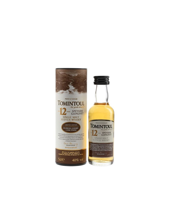 Miniaturka Whisky Tomintoul 12YO