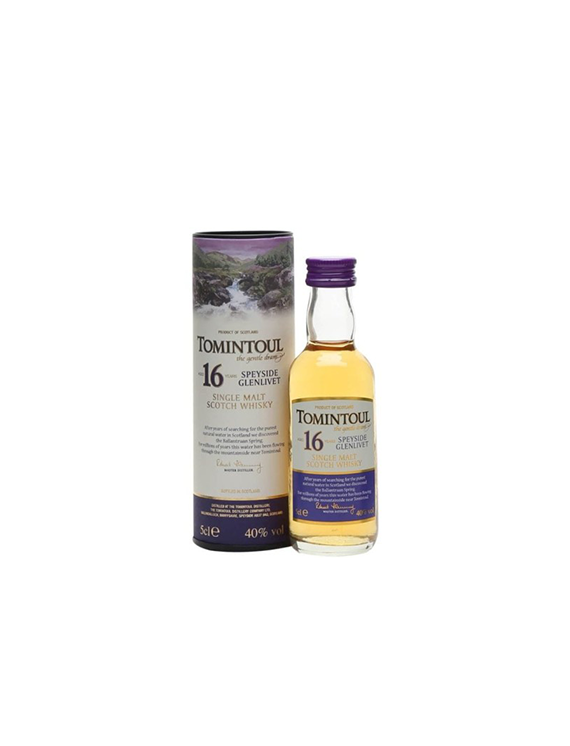 Miniaturka Whisky Tomintoul 16YO