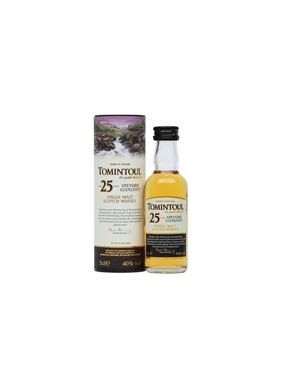 Miniaturka Whisky Tomintoul 25YO