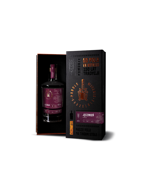 Okowita Podole Wielkie Jęczmień 2022 0,7L 43% w opakowaniu