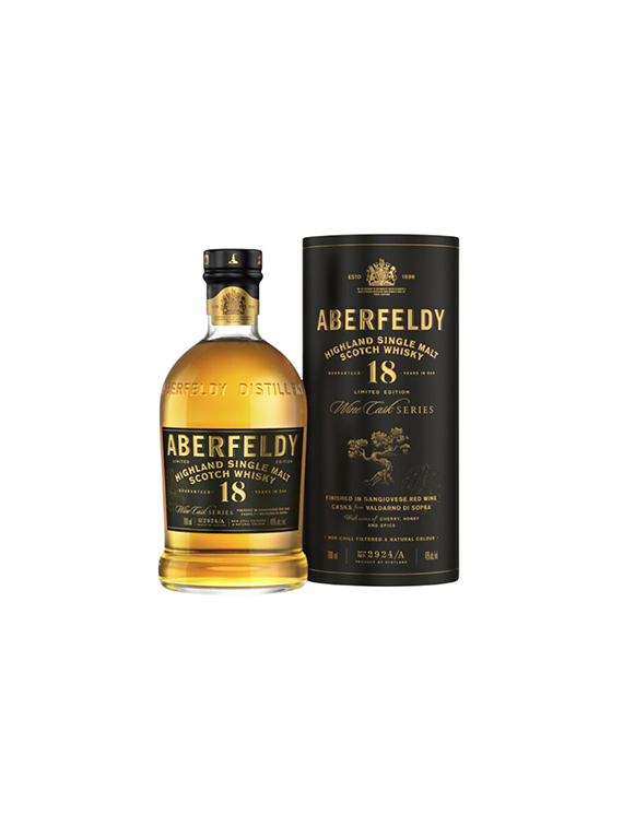 Whisky Aberfeldy 18YO Sangiovese Red Wine Cask