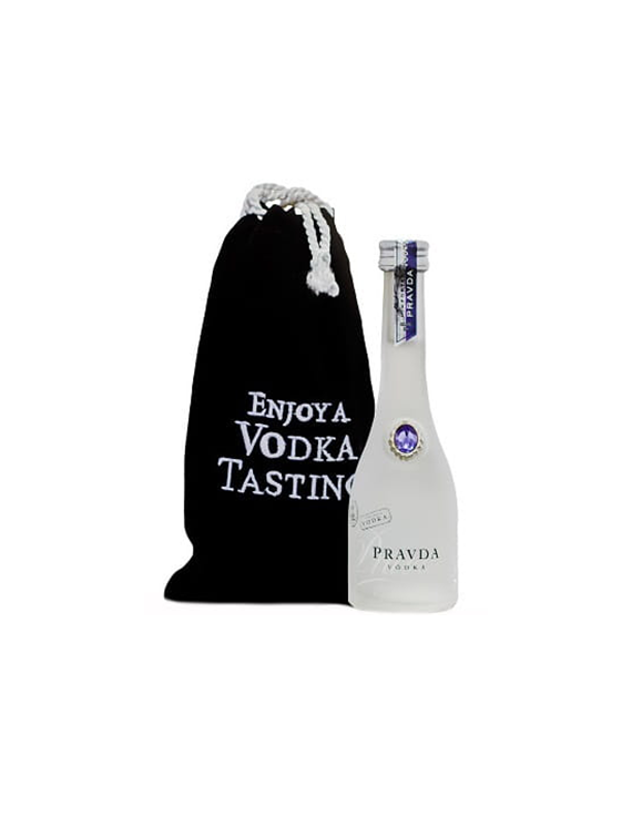 Wódka Pravda z woreczkiem