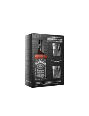 Tennessee Whiskey Jack Daniel's Old No.7 0,7L + 2 Szklanki