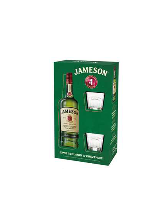 Whiskey Jameson 0,7L + 2 Szklanki