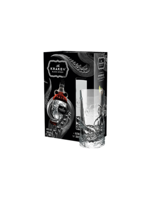 Rum Kraken Black Spiced 0,7L + Szklanka