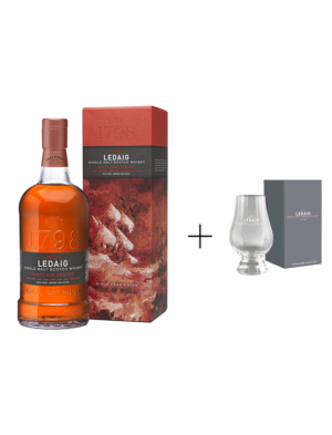 Whisky Ledaig Sinclair Rioja Cask Finish + Kieliszek Degustacyjny